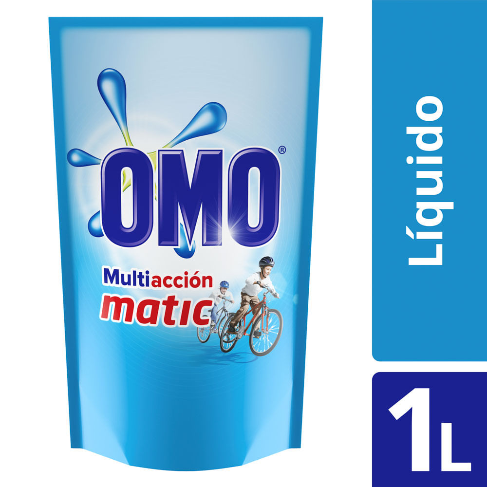  DETERGENTE LIQ. 1 LT OMO DOYPACK MULTIACCION 
