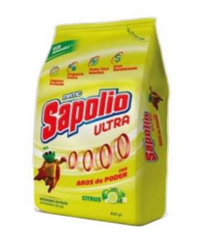  DETERGENTE POLVO 800 GR. SAPOLIO CITRUS MATIC 
