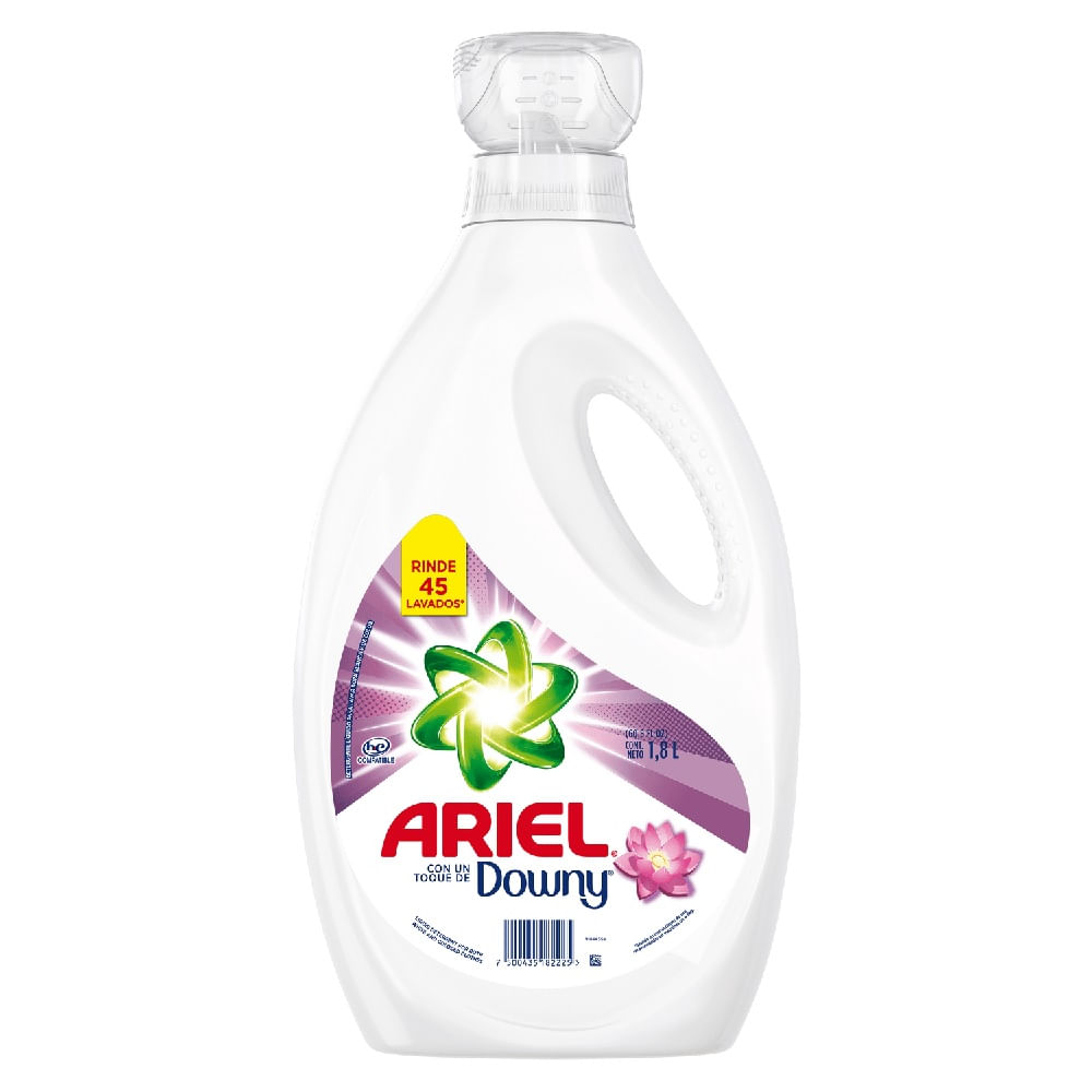  DETERGENTE LIQ. 1.8 LT ARIEL DOWNY 