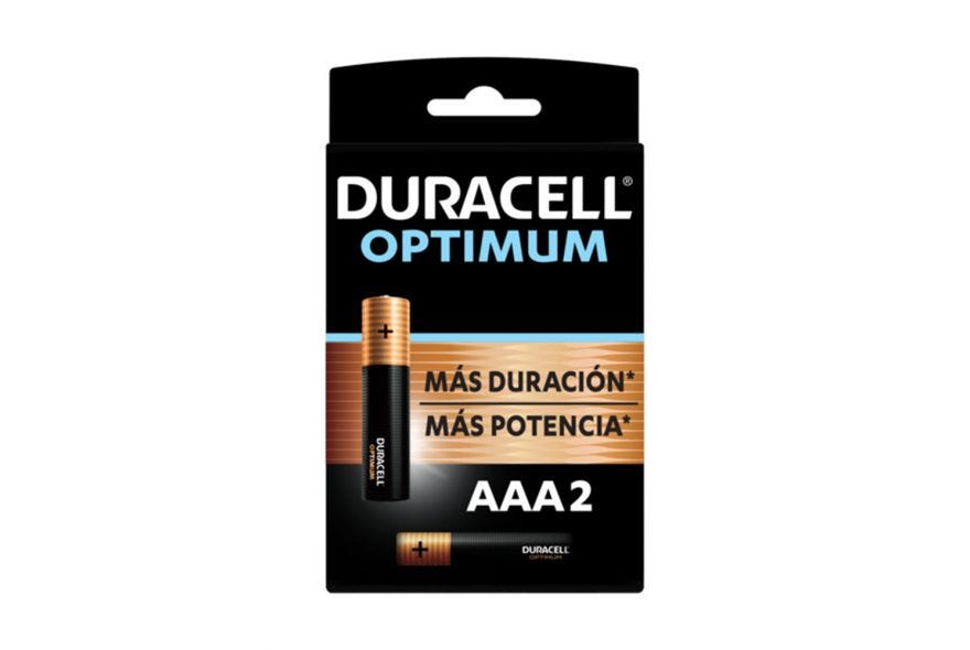  PILA ALCALINA AAA X 2 UN DURACELL OPTIMUM 