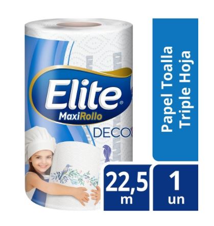  TOALLA PAPEL 1 ROLL 20 MT ELITE DECO MAXIROLLO 