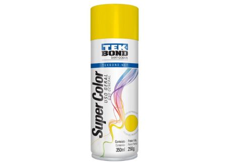  PINTURA SPRAY 350 ML USO GENERAL AMARILLO TEKBOND 