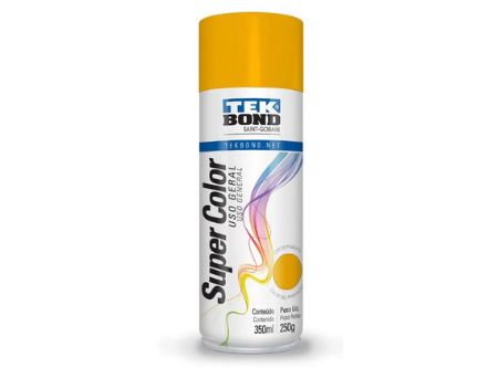  PINTURA SPRAY 350 ML USO GENERAL NARANJA TEKBOND 