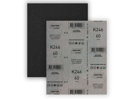  LIJA METAL K-246 SECO 225X275MM G60 25UN NORTON 