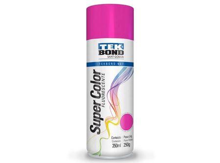  PINTURA SPRAY 350 ML FLUOR ROSADO TEKBOND 