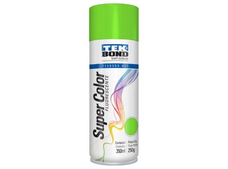  PINTURA SPRAY 350 ML FLUOR VERDE CLARO TEKBOND 