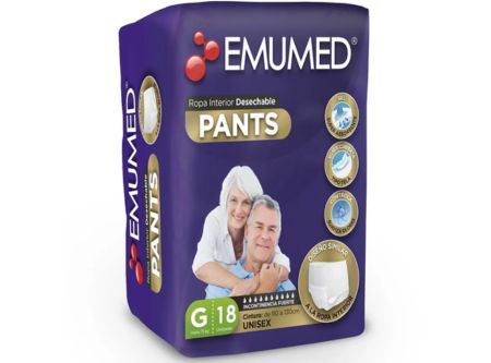  PANAL ADULTO 18 UN EMUMED PANTS PREMIUM G 