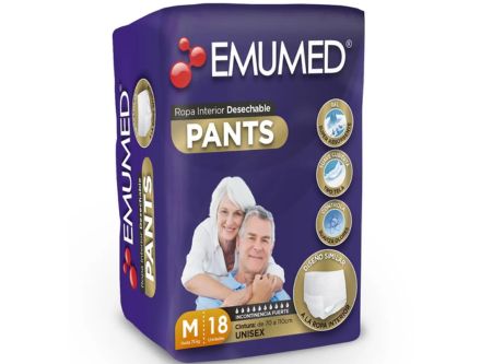  PANAL ADULTO 18 UN EMUMED PANTS PREMIUM M 