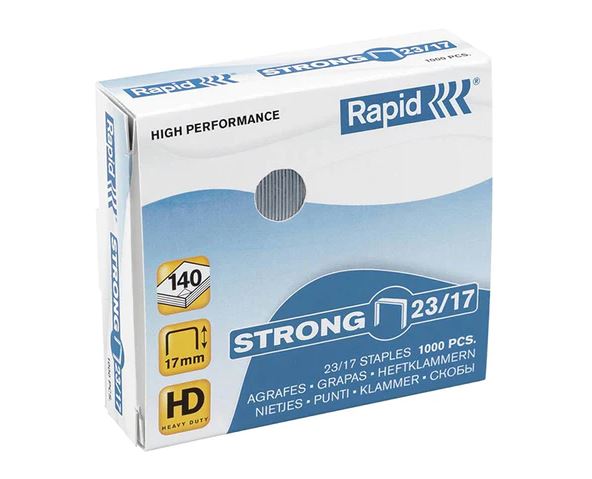  CORCHETES 23/17 DE 1000 UN RAPID  140 HJ** 