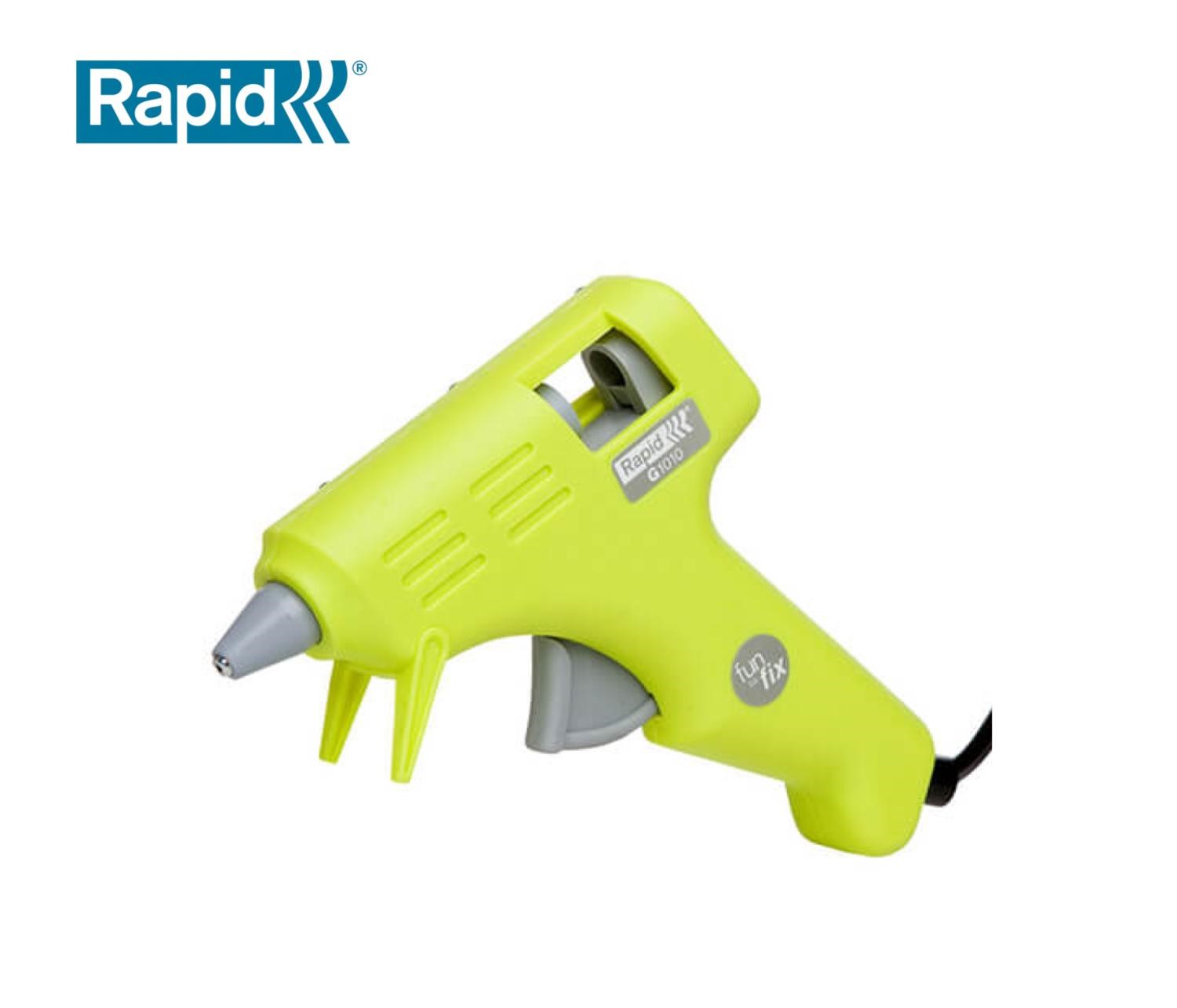 PISTOLA APLICAR SILICONA ABS.20W BARRA 7MM RAPID 