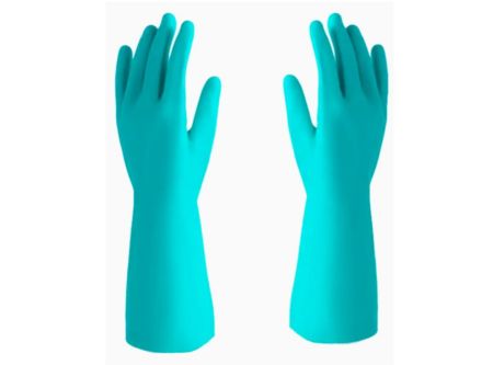  GUANTES INDUST. NITRILO T-M N8 VERDE ADICARE 