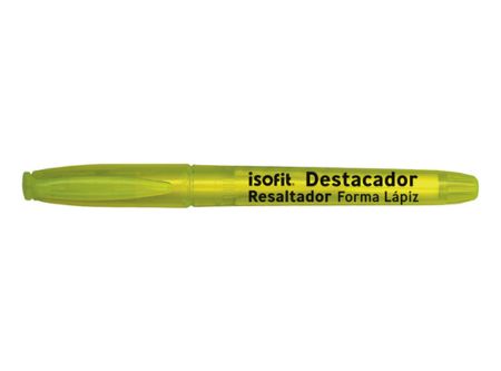  DESTACADOR ISOFIT AMARILLO FLUOR P/BISELA 