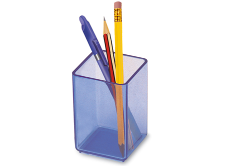  PORTALAPIZ PLASTICO AZUL ACRIMET 