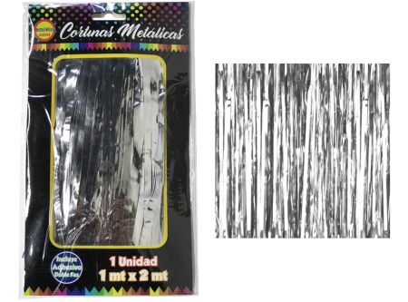  CORTINA METALICA ECO PLATA 2M X 1 UND 