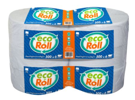  PAPEL HIG. 6 ROLLOS 500 MT. H/S ECO ROLL 