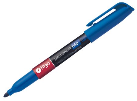  MARCADOR PERMAN.FILGO P.FINA 040 AZUL 