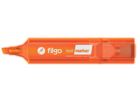  DESTACADOR FILGO NARANJA FLUOR TEXT MARKER 