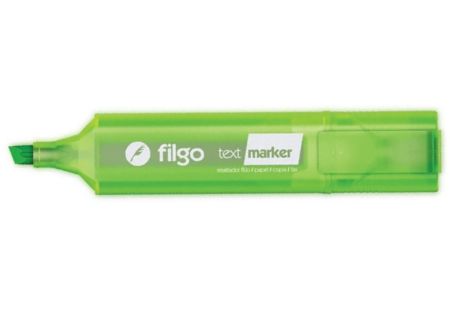  DESTACADOR FILGO VERDE FLUOR TEXT MARKER 