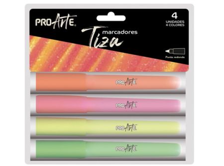  MARCADOR DE TIZA 4 UND FLUOR PROARTE 