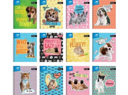  CUADERNO UNIV. E/D 100 HJ M7 CLA ANIMAL PETS TORRE 