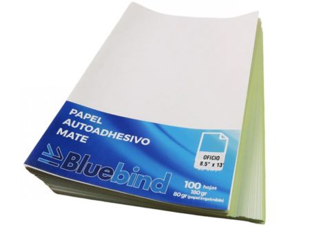  ETIQUETA ADH.OFICIO 180GR 100 HJ MATTE DIAZOL 