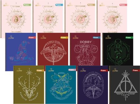  CUADERNO UNIV. E/D 100 HJ CLASIC HARRY POTTER TORR 