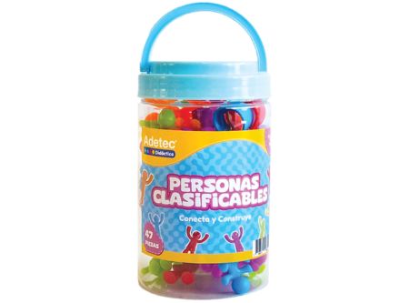  KIT PERSONAS CLASIFICLABLES ADETEC 47 PIEZAS 