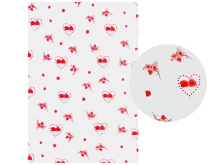  PAPEL CELOFAN 2.5C 70X100 FLOREADO X 50 UNI 