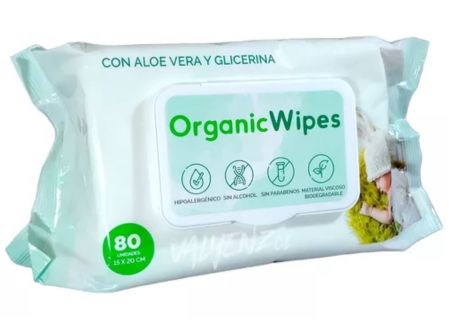  TOALLA HUMEDA X 80 UN BEBE ORGANIC 