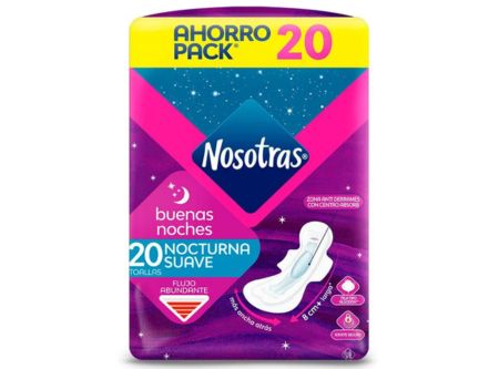  TOALLA HIG. NOSOTRAS B.NOCHES 20 UN 