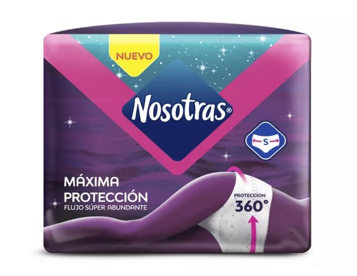 TOALLA HIG. NOSOTRAS CALZON NOCTURNO S 3 UN 