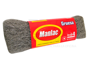  VIRUTILLA P/PISO N.4 MED. MANLAC GRUESA 