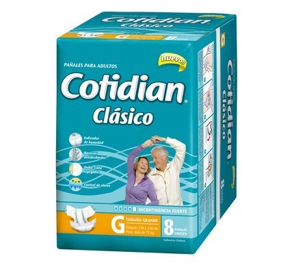  PANAL ADULTO 8 UN COTIDIAN CLASICO GRANDE** 