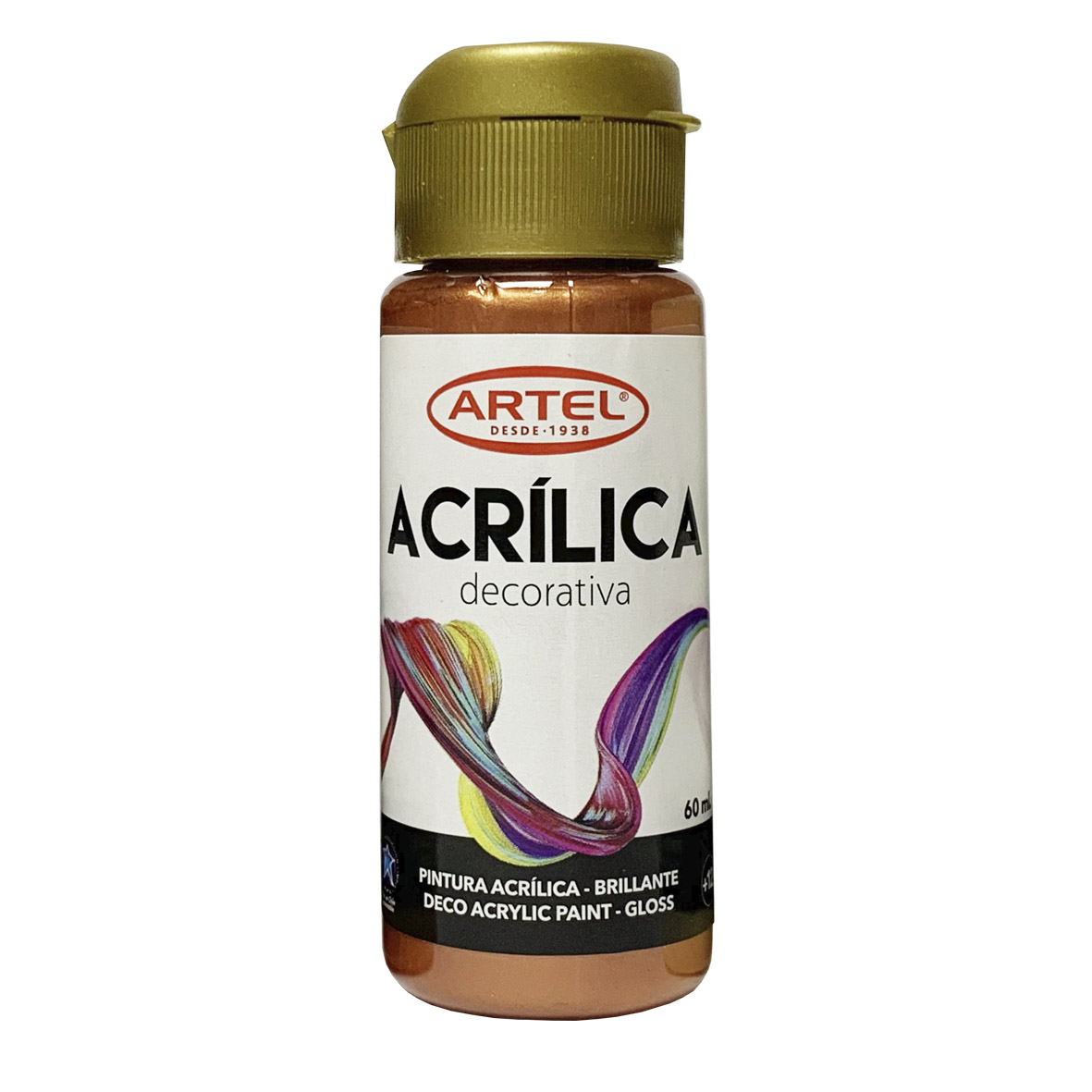  PINTURA ACRILICA 60 CC DECORATIVA COBRE METAL 993 
