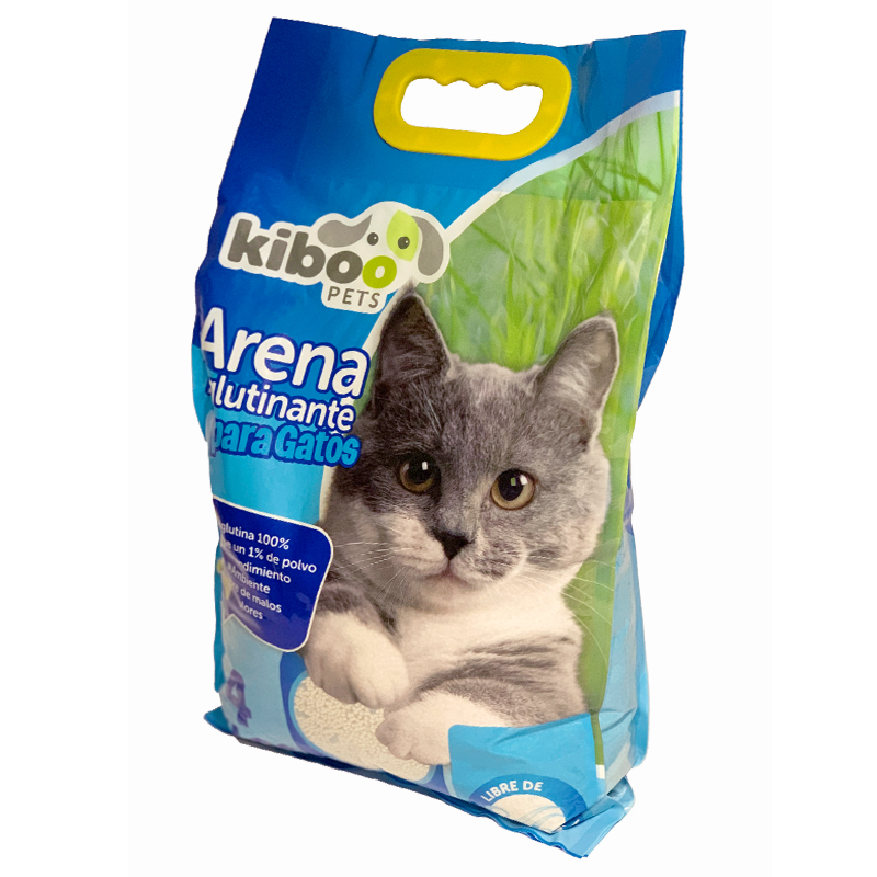  ARENA SANITARIA KIBOO PETS NEUTRO 4 KG P/GATO 
