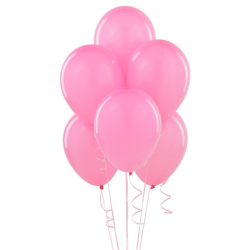  GLOBOS N 9 LISO X 25 UN ROSADO  GLAM 