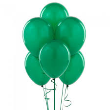  GLOBOS N 9 LISO X 50 UN VERDE  GLAM 