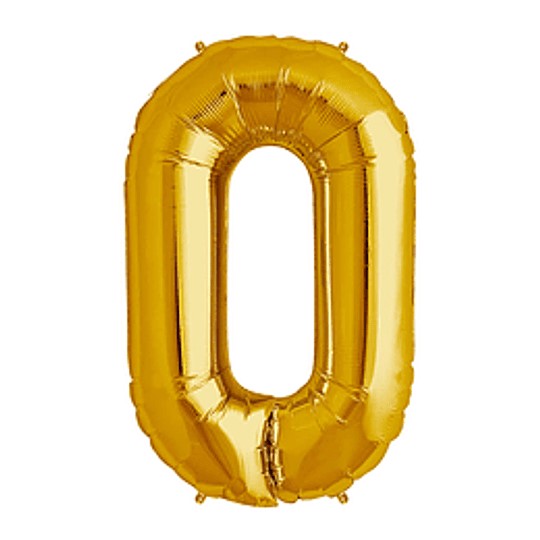  GLOBOS METAL.DORADO N.0 81 CM GLAM 