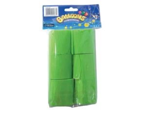  FESTON DECORATIVO X 6 UND VERDE LIMON BALLOONS 