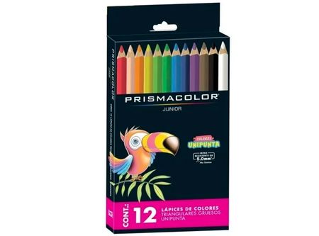  LAPIZ COLOR 12UN. JUNIOR PRISMACOLOR 