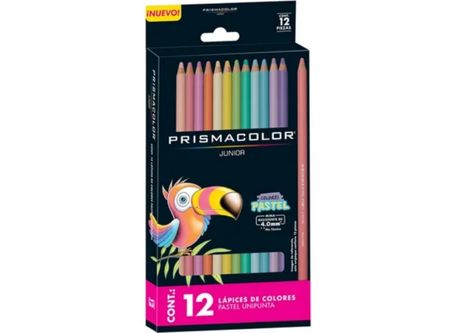  LAPIZ COLOR 12UN. PASTEL PRISMACOLOR 