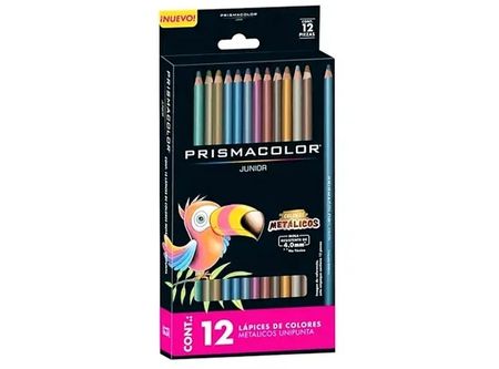  LAPIZ COLOR 12UN. METALICO PRISMACOLOR 