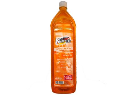  JABON LIQ. 2 LT ALMENDRA NARANJA KLAREN 