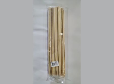  PALOS BROCHETA 30 CM GRUESO X 50 UND 