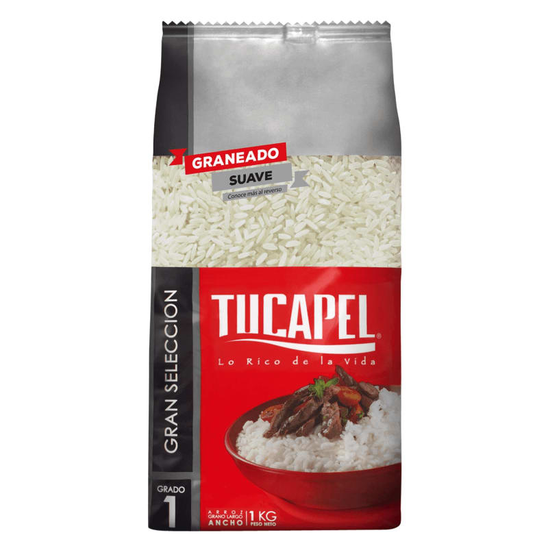  ARROZ 1 KG. GRADO 1 TUCAPEL GRAN SELECCION 