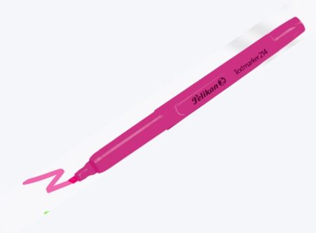  DESTACADOR PELIKAN 214 T/LAPIZ ROSADO 