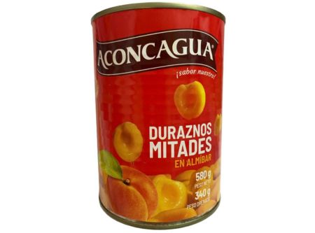  DURAZNO MITADES 590 GR TARRO ACONCAGUA 