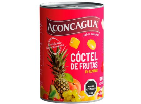  COCKTAIL DE FRUTAS  590 GR TARRO ACONCAGUA 