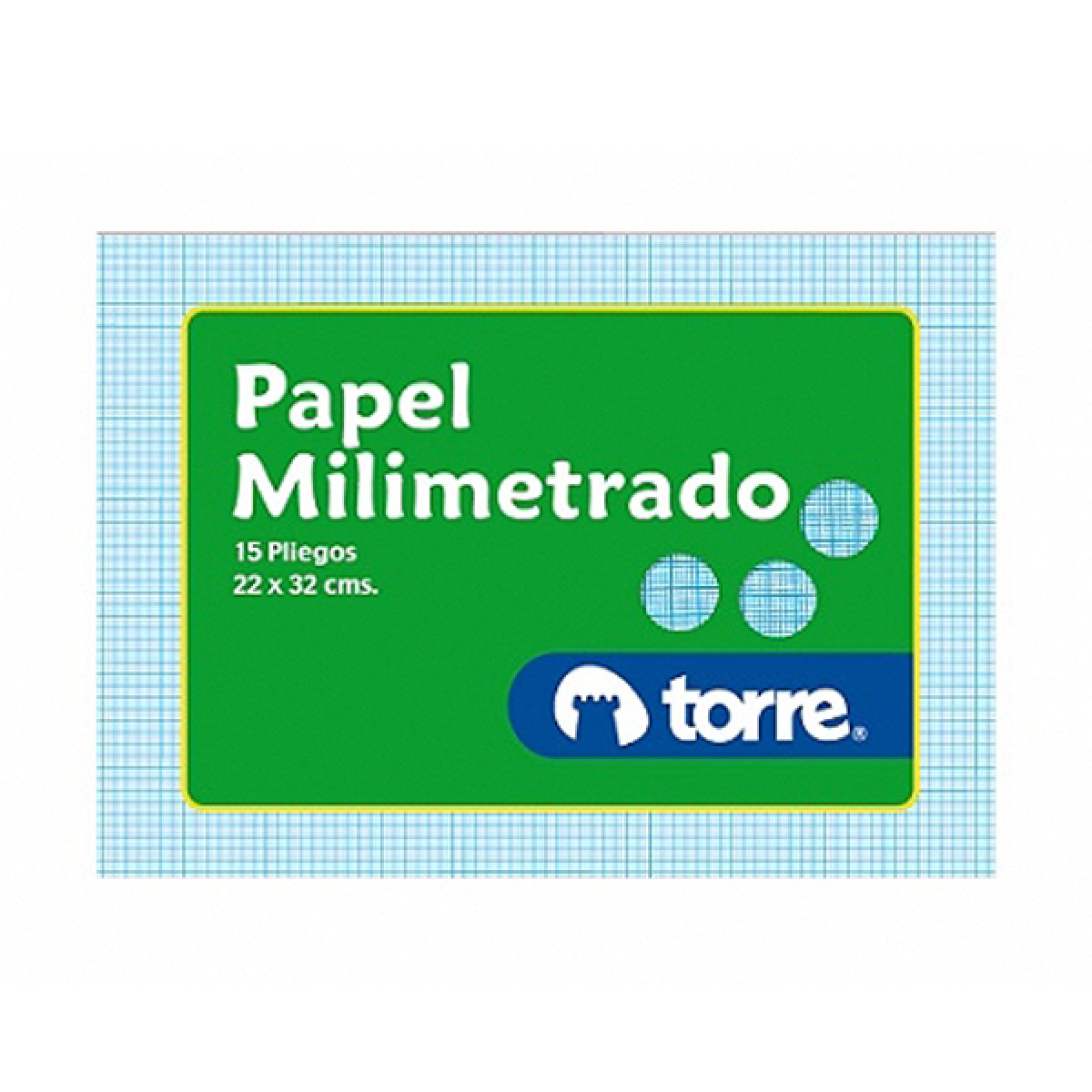  CARPETA ESCOLAR PAPEL MILIMETRADO TORRE IMAGIA 