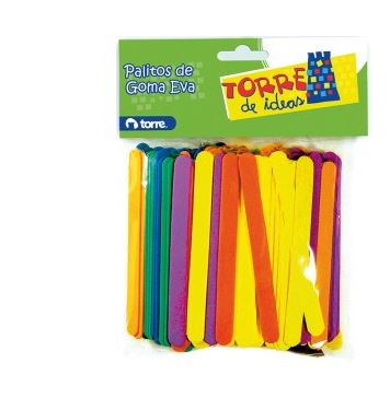  TORRE IDEAS PALITOS DE GOMA EVA PTE X 150 UN 
